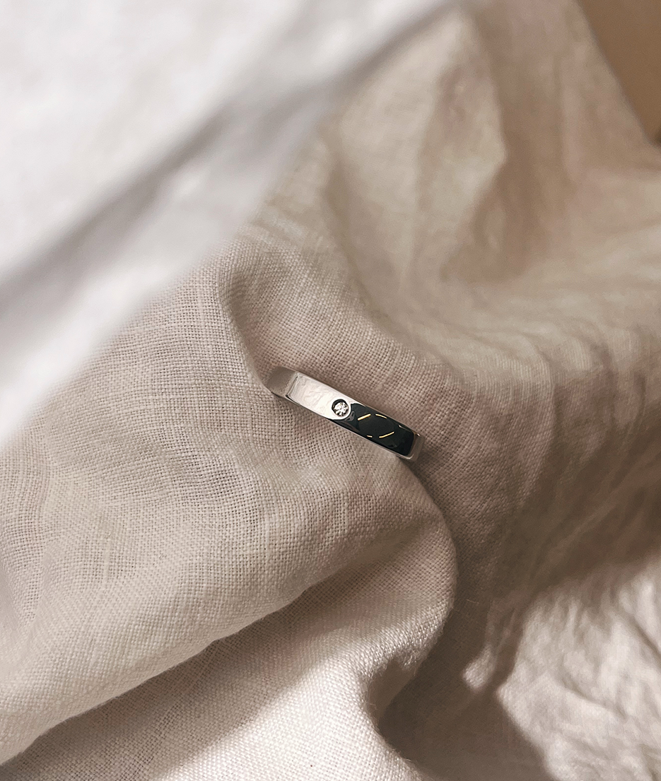 Men's 4mm Square Band