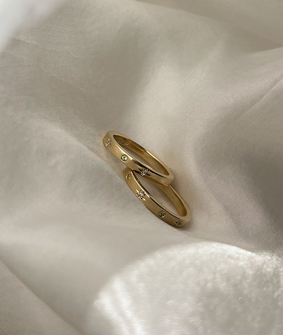 Moon & Stars Thin Square