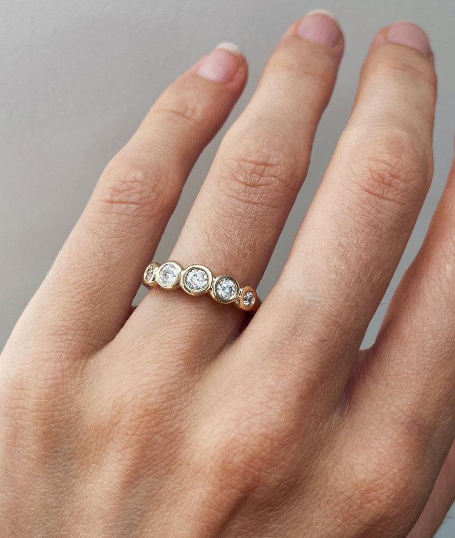 Gradient 5 Suns ring - RUUSK