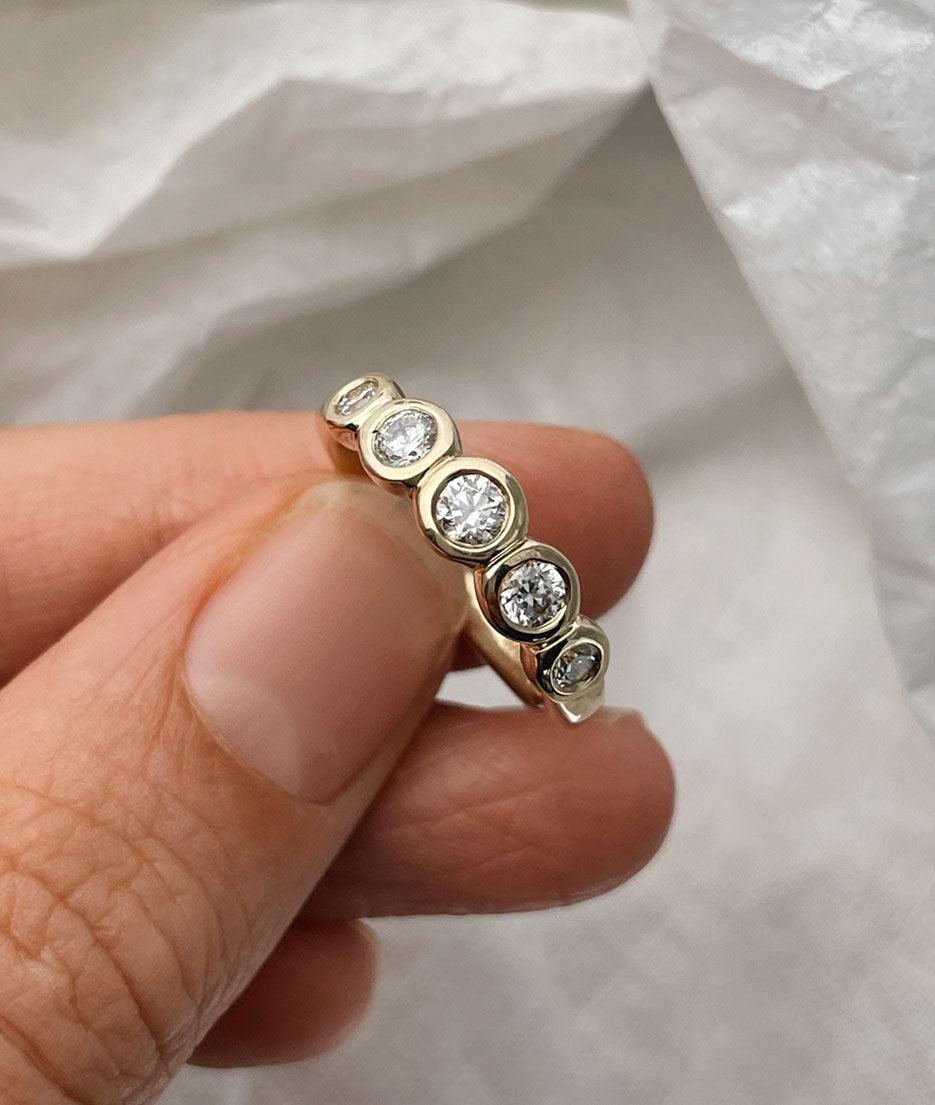 Gradient 5 Suns ring - RUUSK