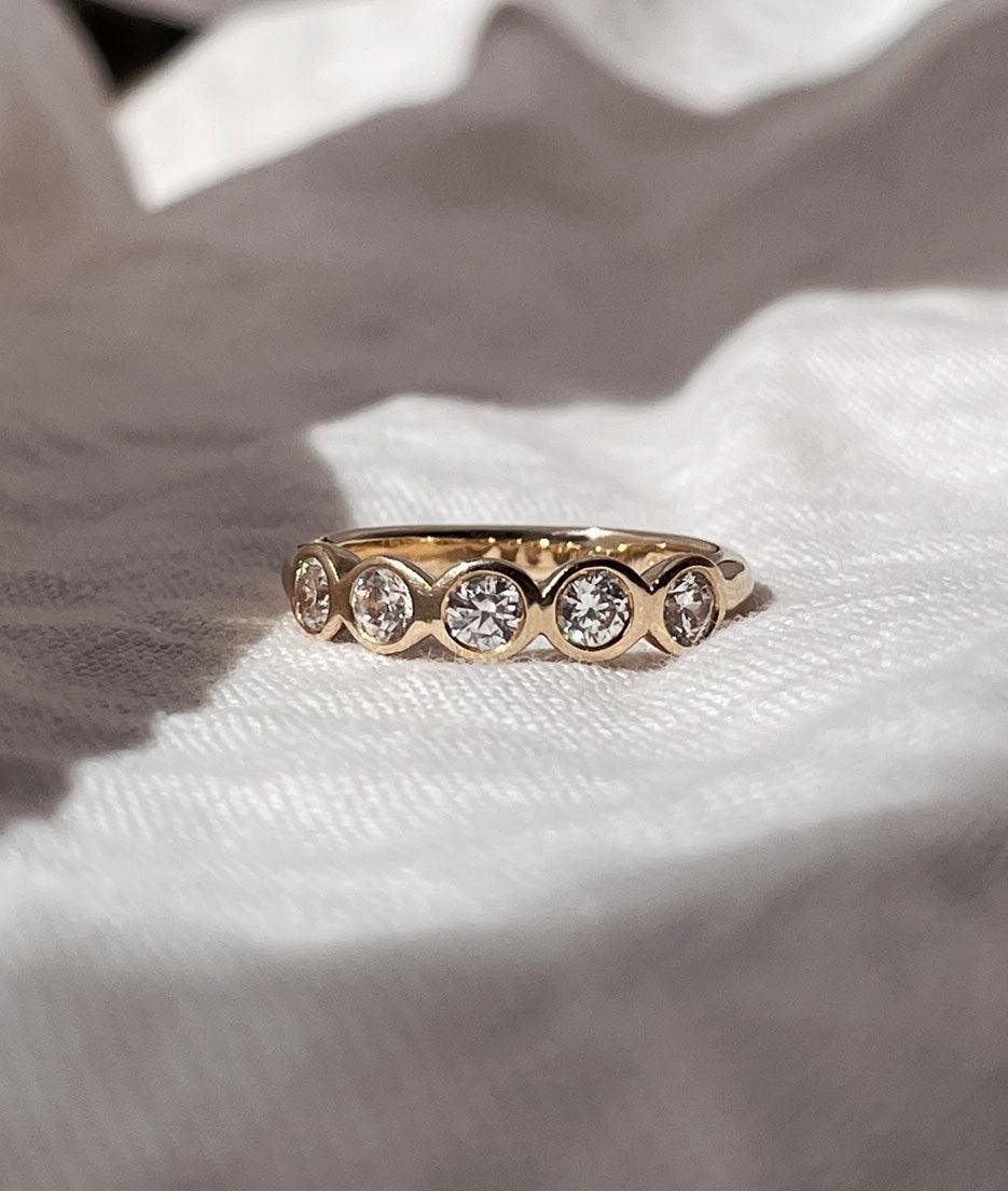 Medium 5 Suns ring - RUUSK