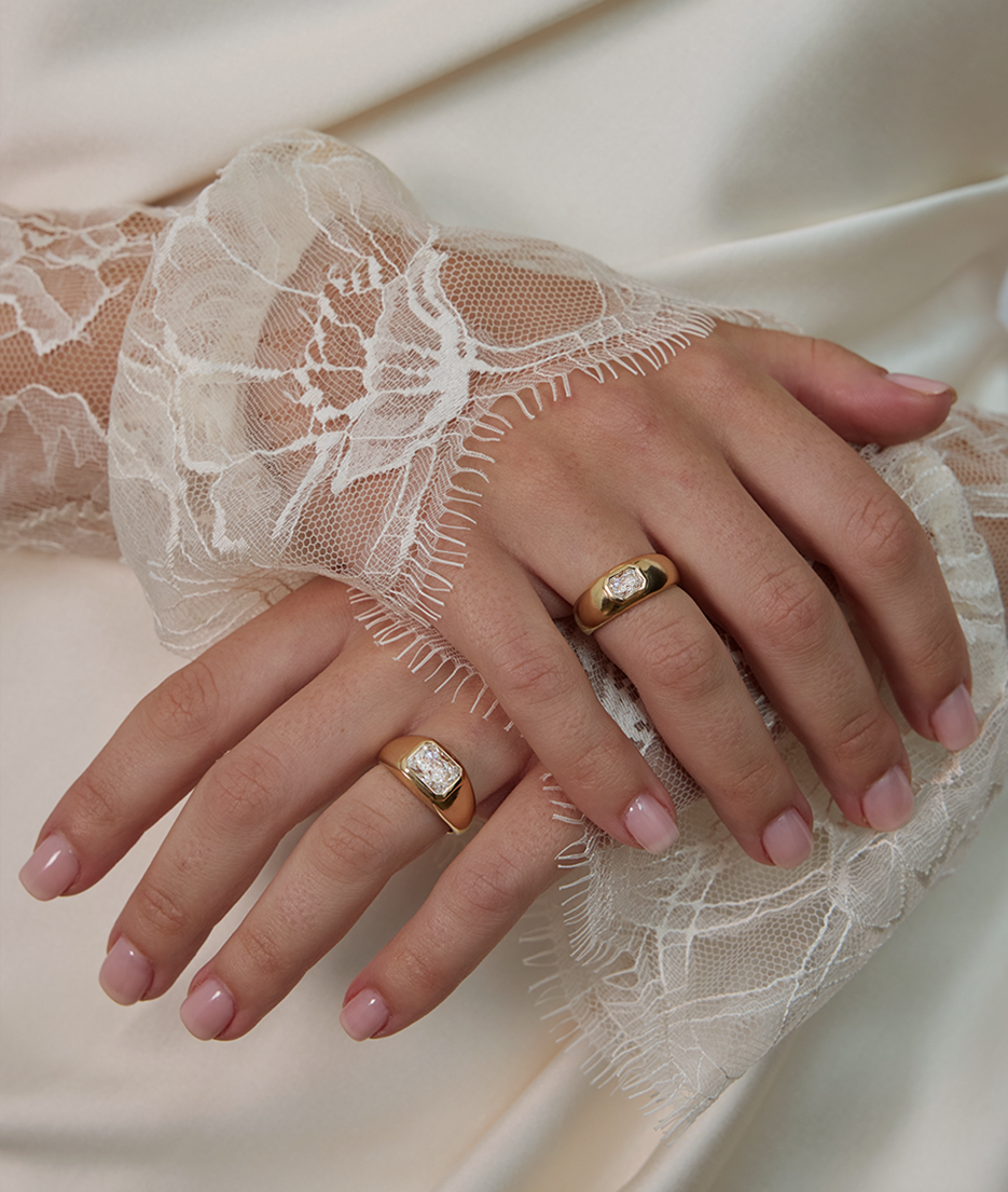 0.5ct Radiant Diamond Jupiter Ring