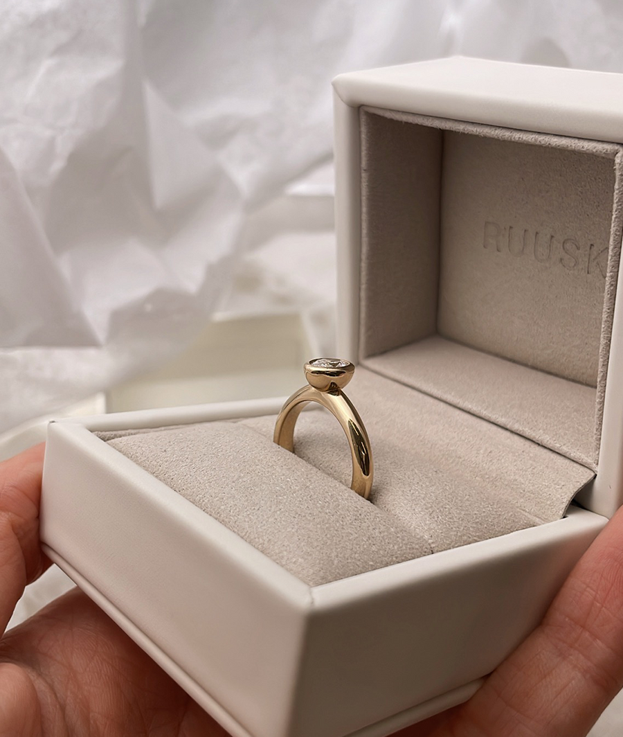 0.5ct Oval Diamond Solitaire Ring | RUUSK jewellery 0.5ct Oval Diamond Solitaire Ring | RUUSK jewellery