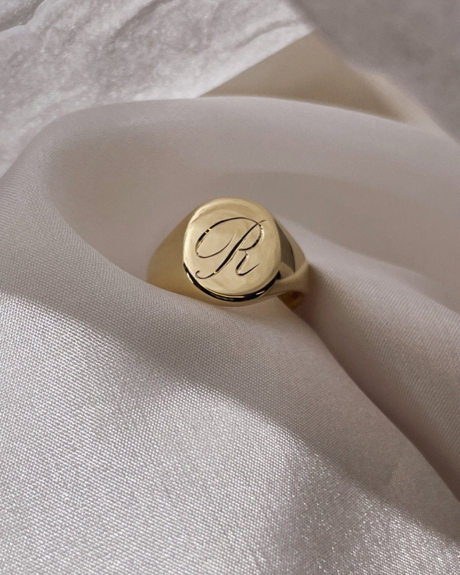 Hand Engraved Small Signet