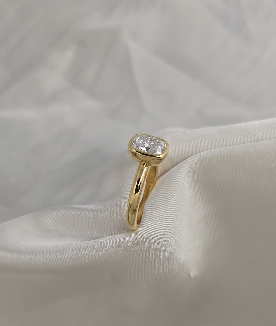 Cushion Cut Solitaire