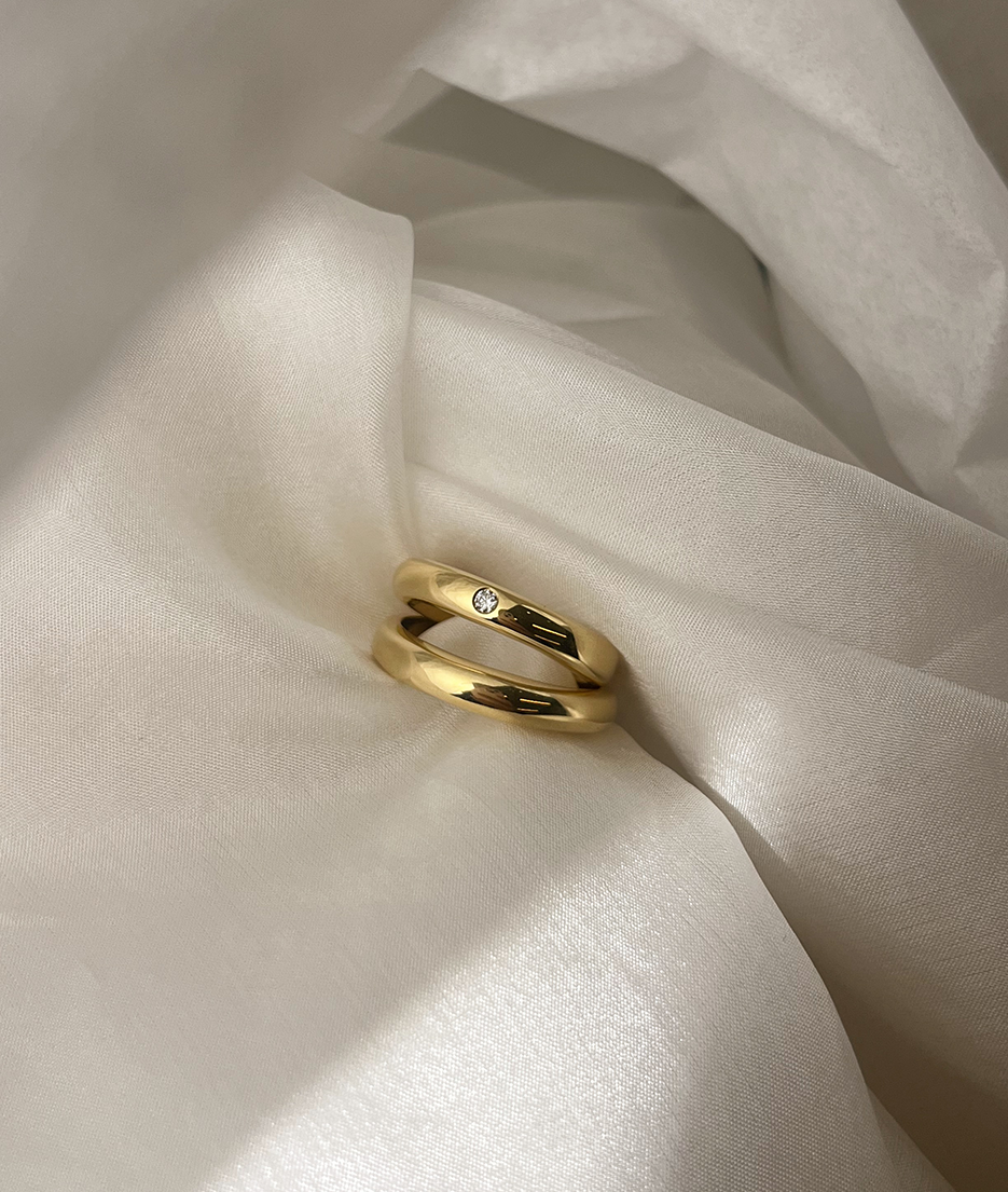 Men's 3.5mm Rounded Band