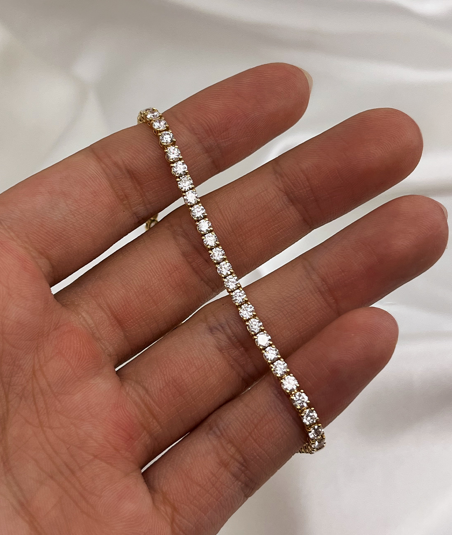 RUUSK Classic Tennis Bracelet