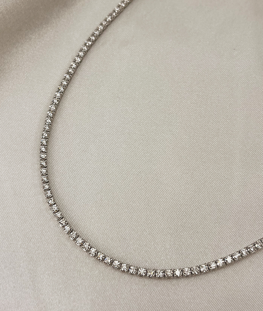 Classic Tennis Necklace