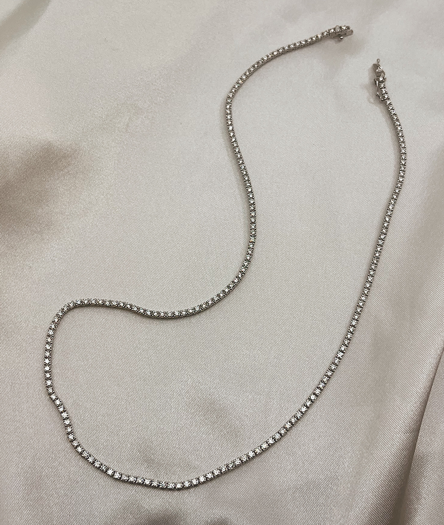 Classic Tennis Necklace