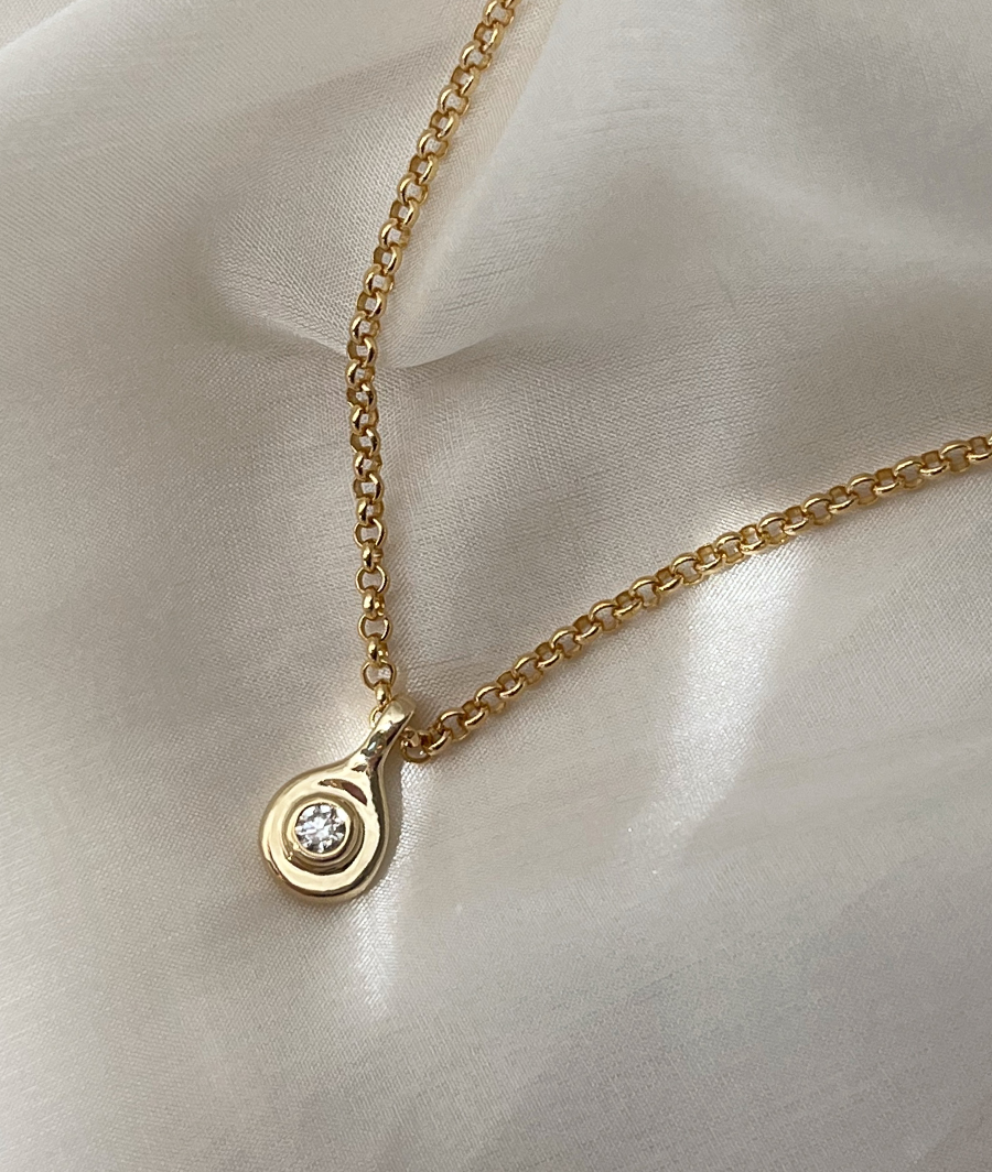 Diamond Sol necklace