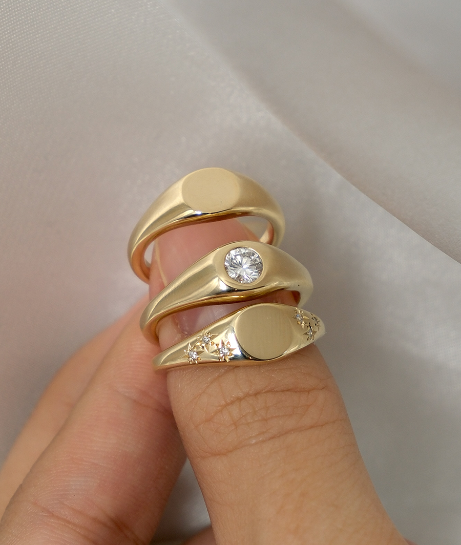 Monte Diamond Signet