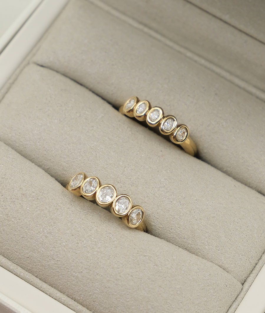 Oval Suns Ring