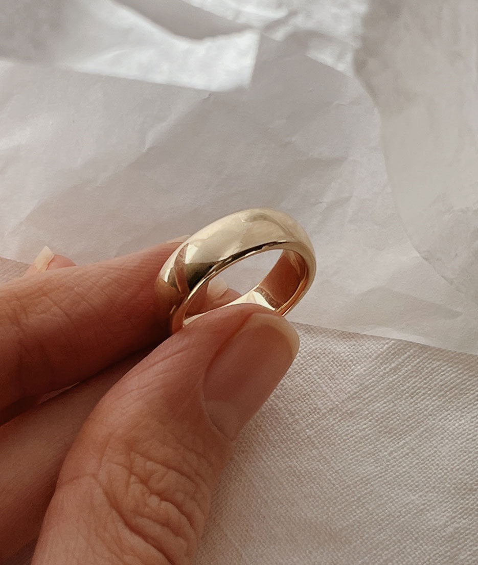 Men's 6.5mm Rounded Band