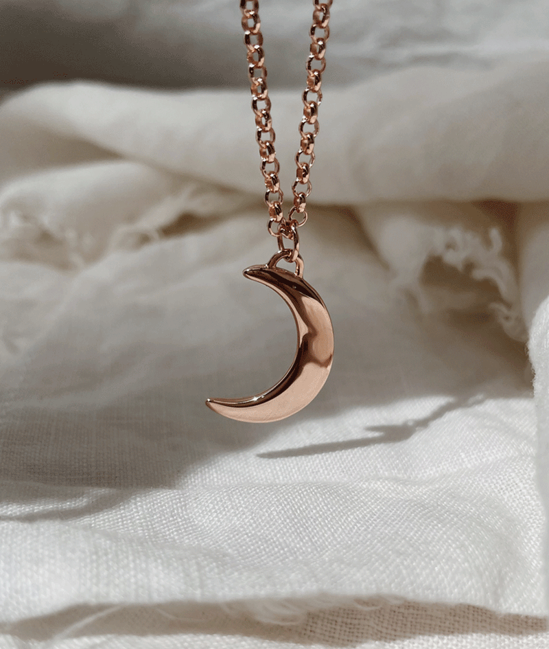 READYMADE Crescent Moon necklace