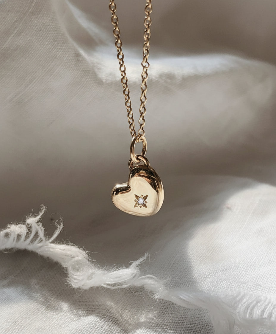 READYMADE Heart of Gold necklace