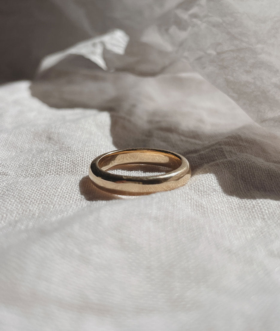 Men's 3.5mm Rounded Band
