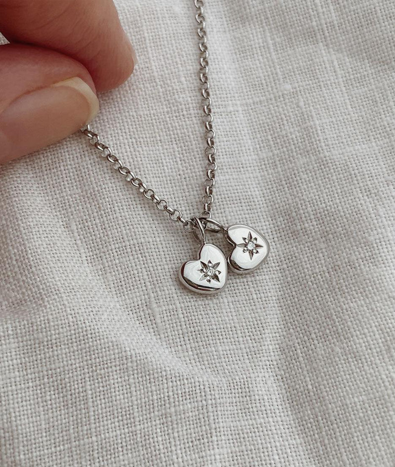 READYMADE Tiny Set of Hearts necklace