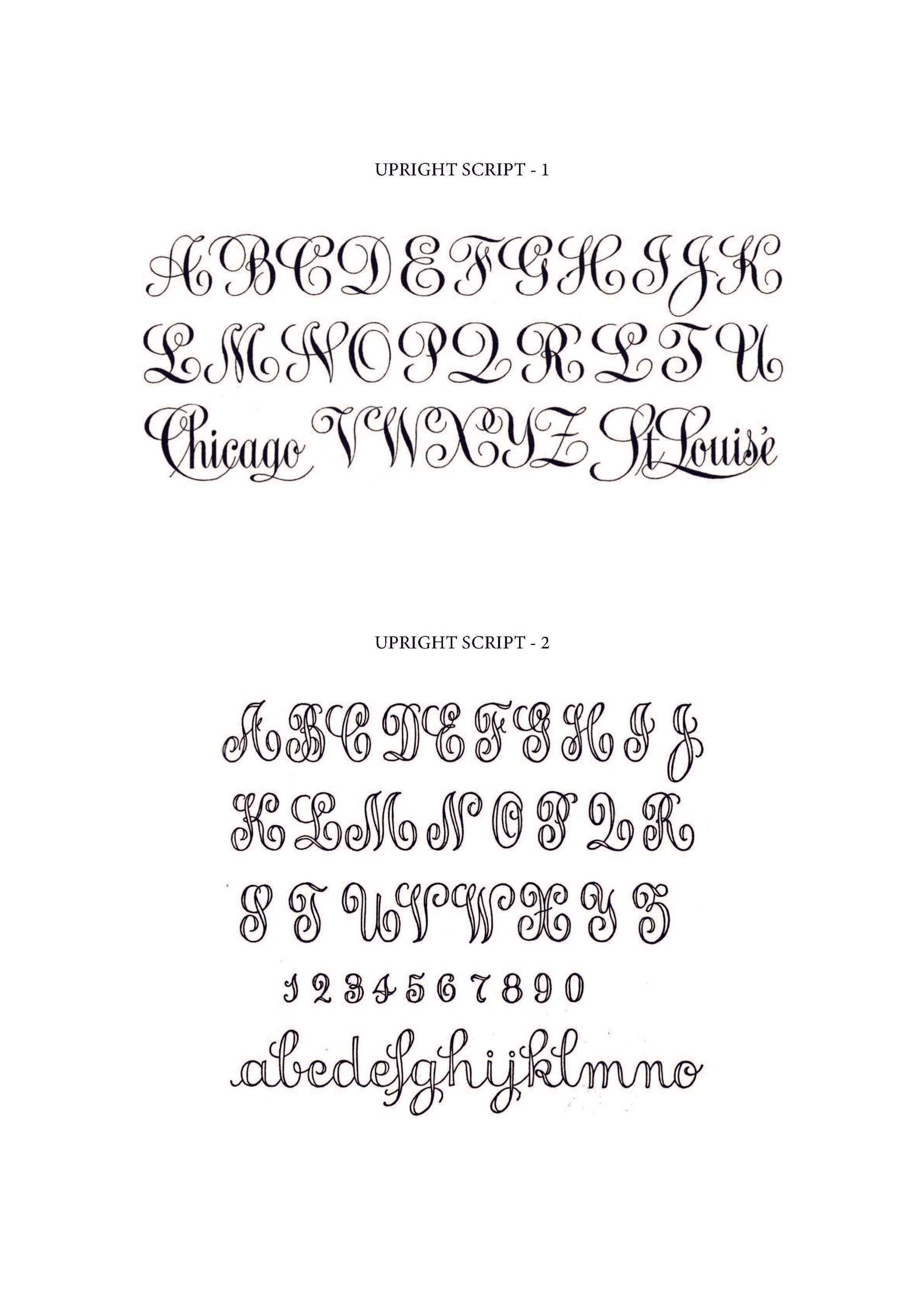 Hand Engraving References 