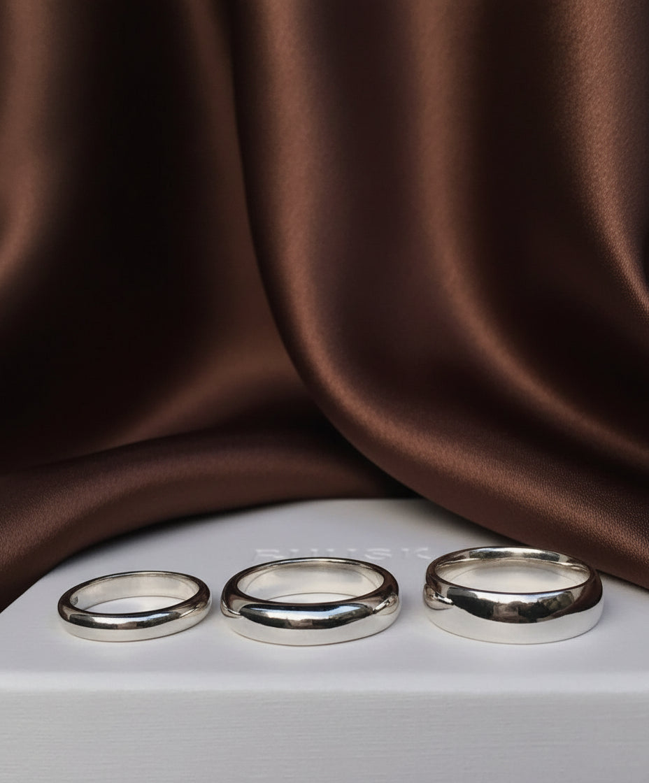 Men's Rounded Band 6.5mm