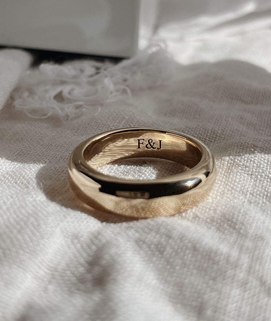 Men's 5mm Rounded Band