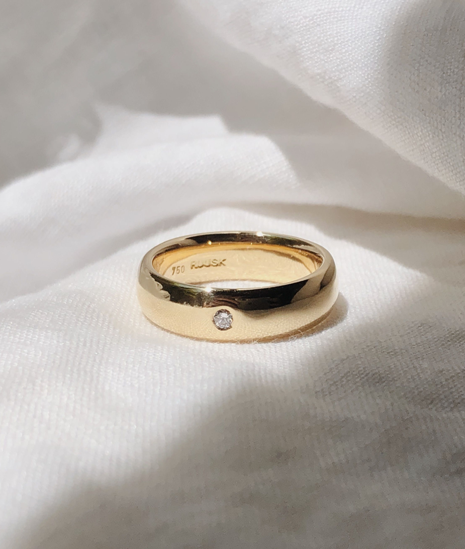 Men's 6.5mm Rounded Band