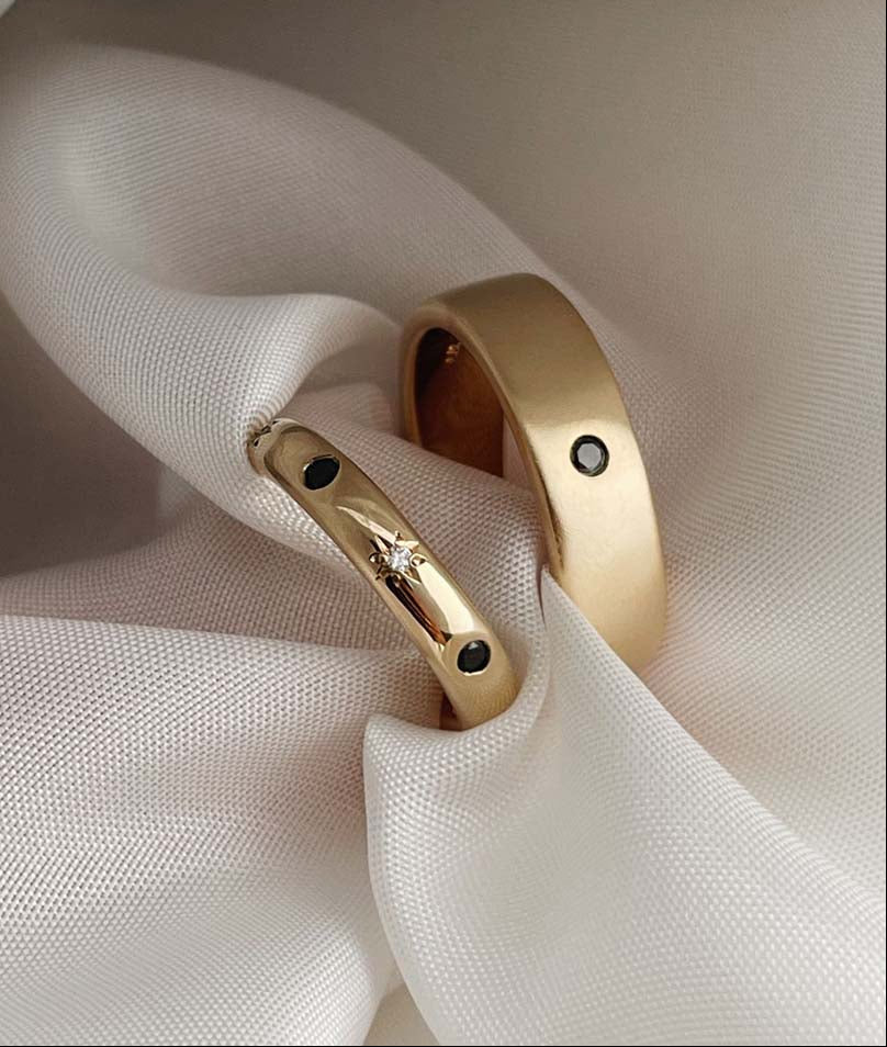 Men's Square Band 6.5mm