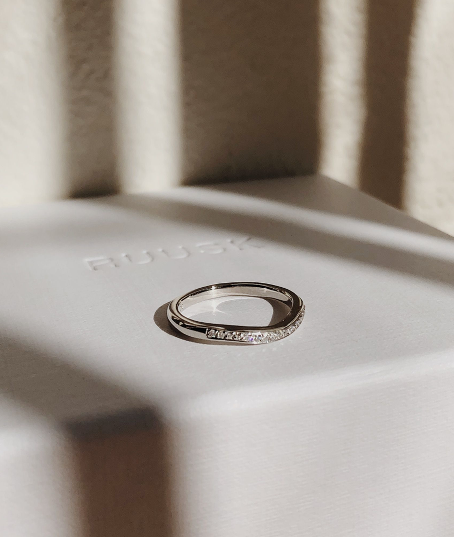 Shimmer Wave Ring