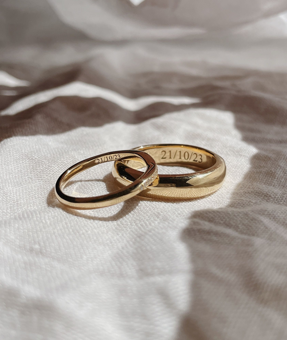 Shimmer Wave Ring