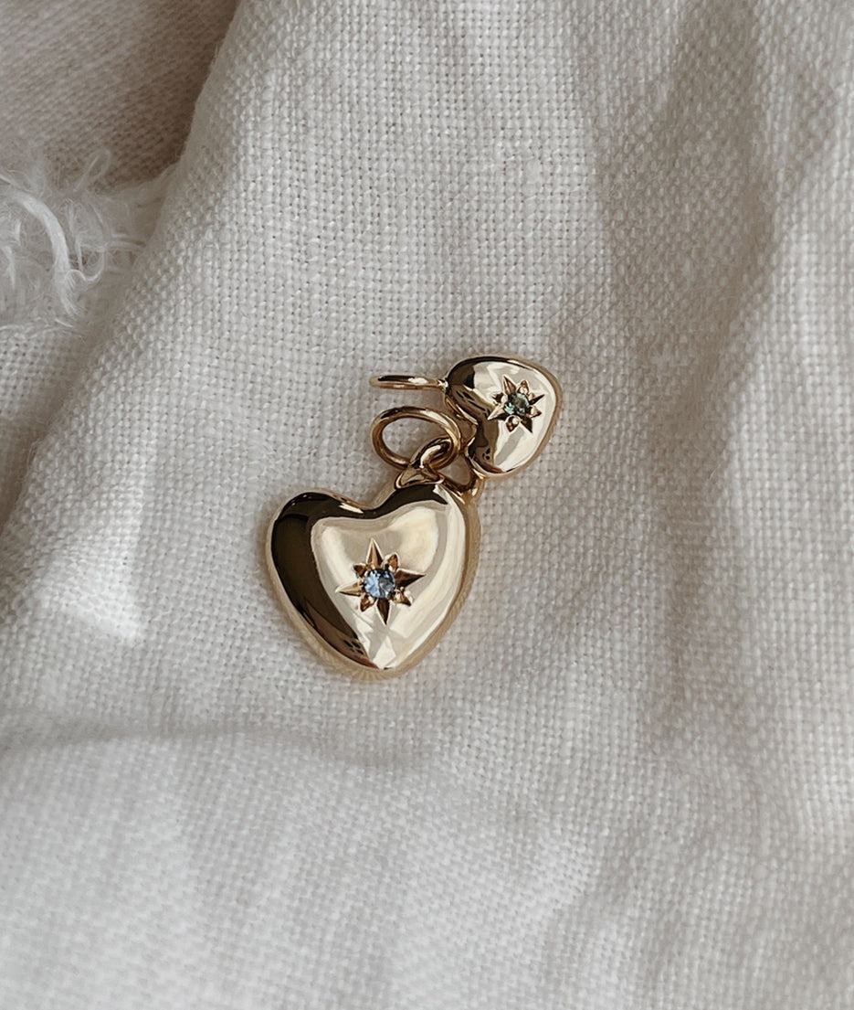 Mama & Baby Heart necklace
