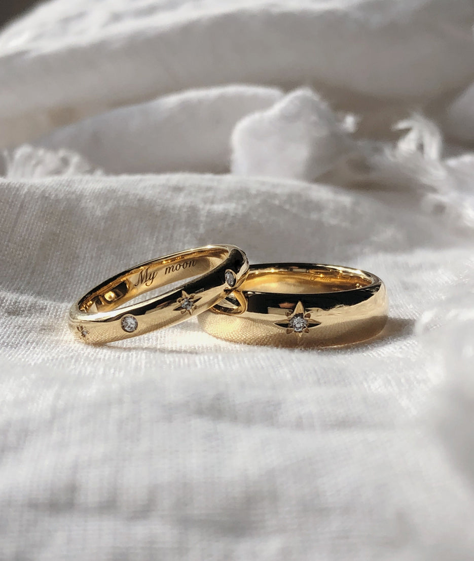 Moon & Stars Ring