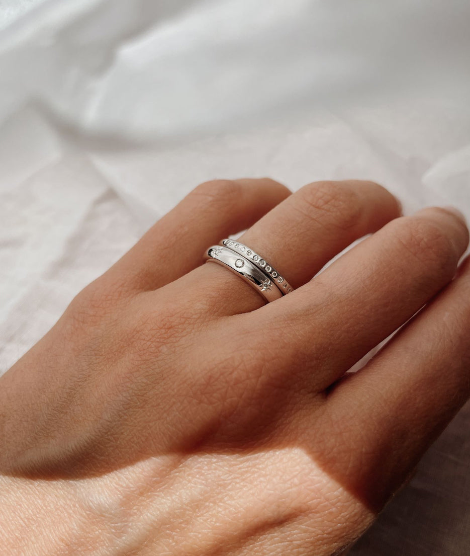 Moon & Stars Ring