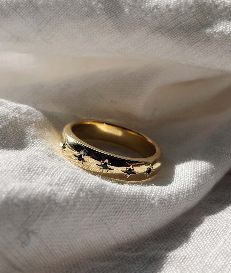 Starry 5mm Rounded Band