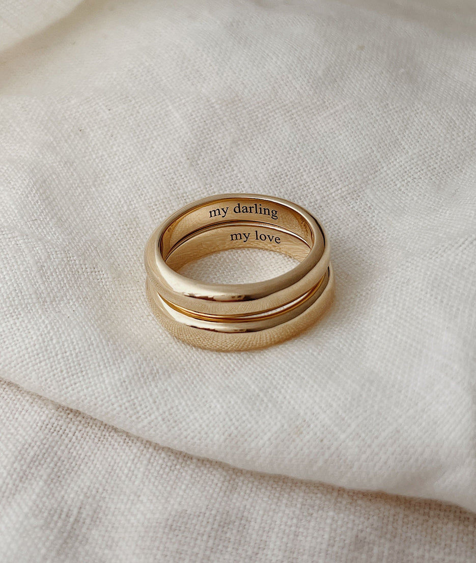 Men's 3.5mm Rounded Band