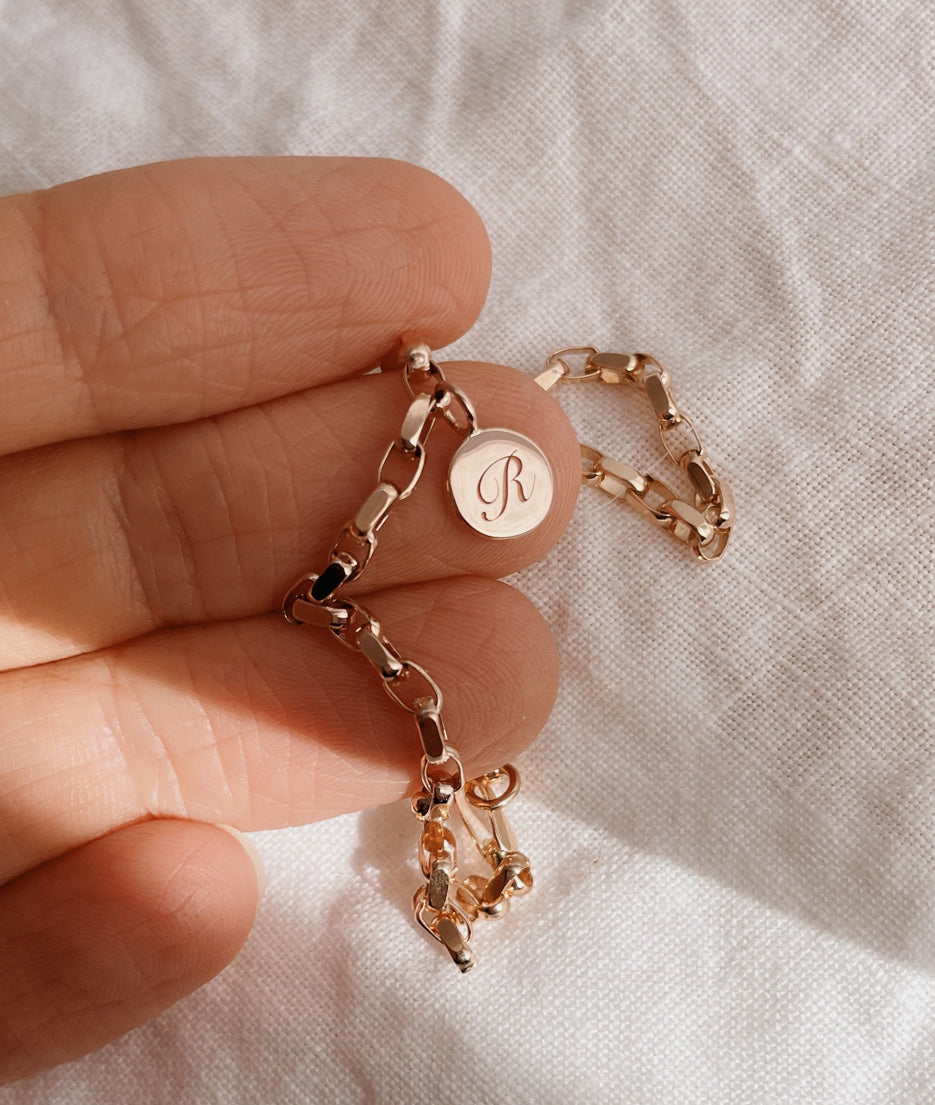 Tiny True North Charm bracelet