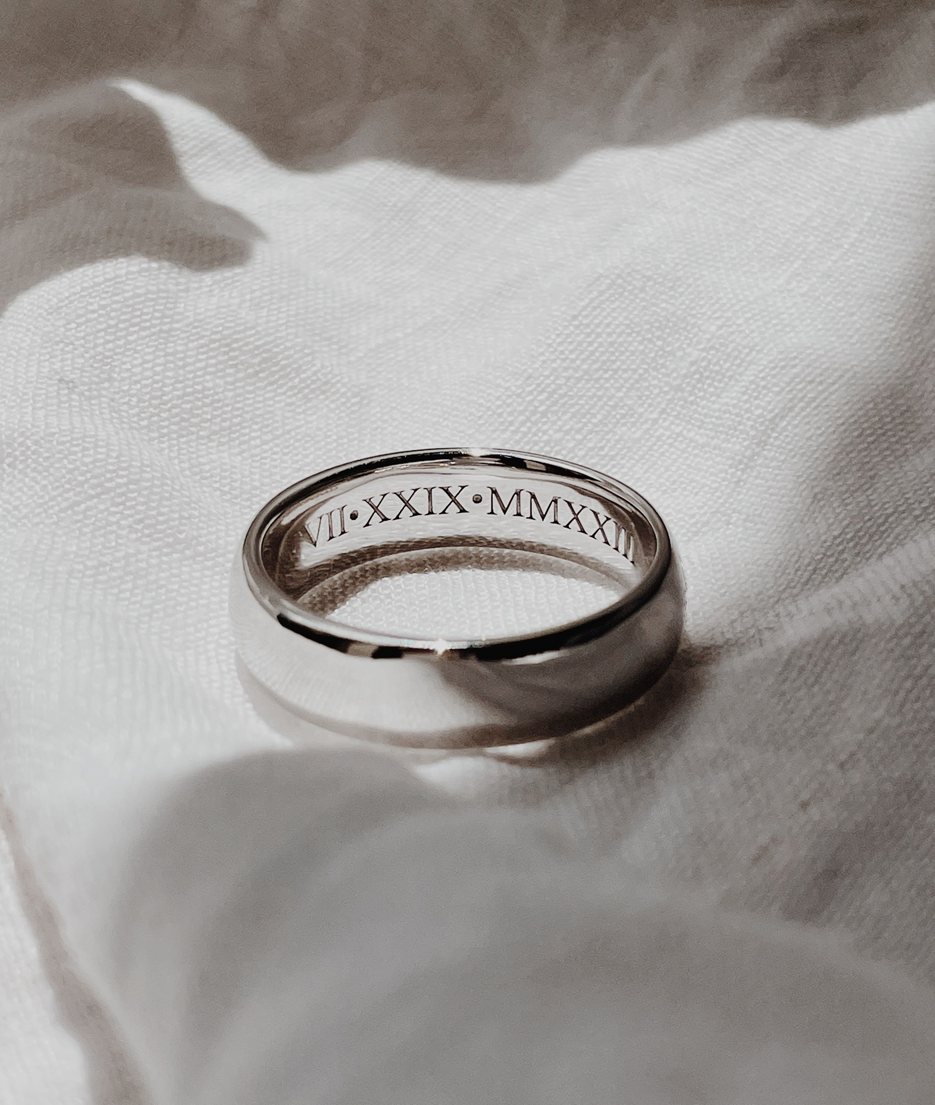 Men's 6.5mm Rounded Band