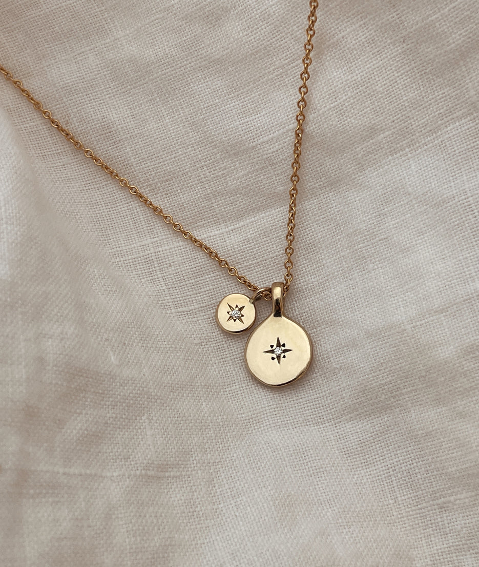 True North & Tiny True North necklace
