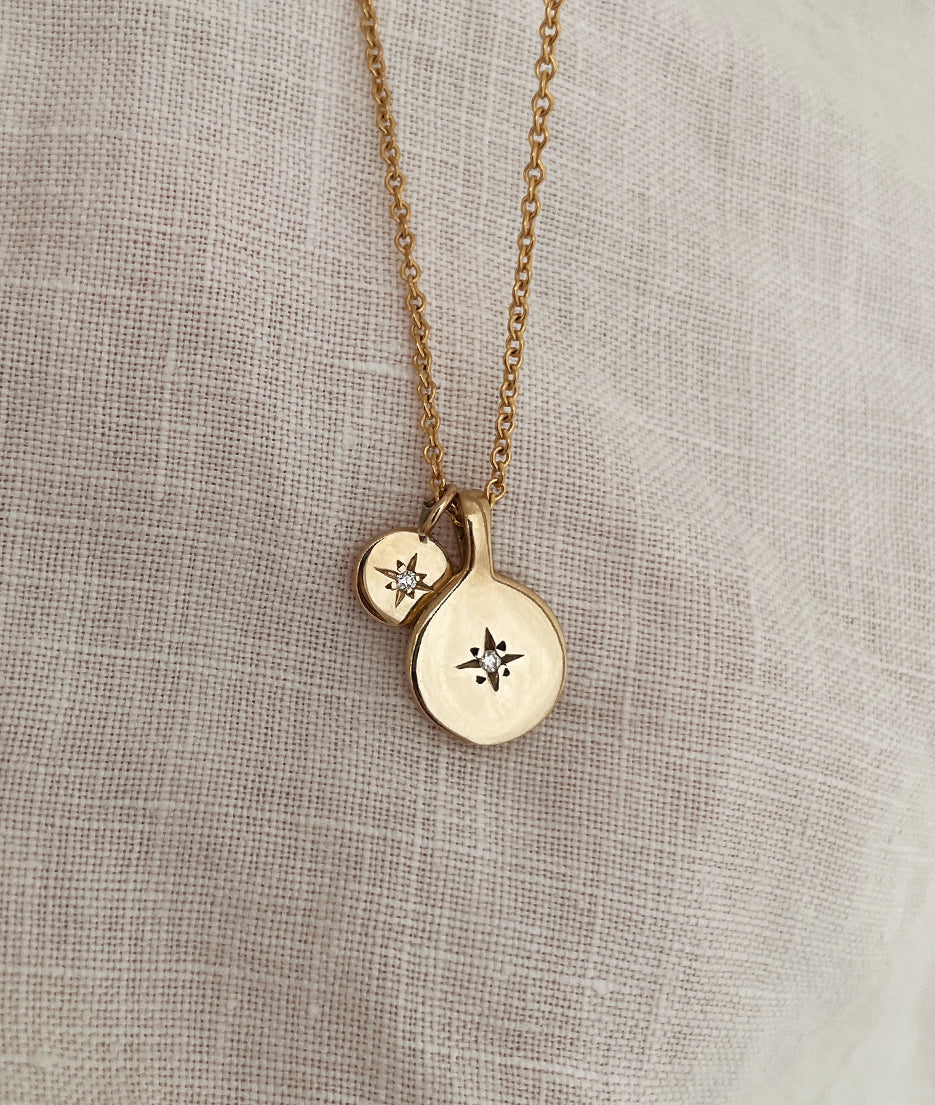 True North & Tiny True North necklace