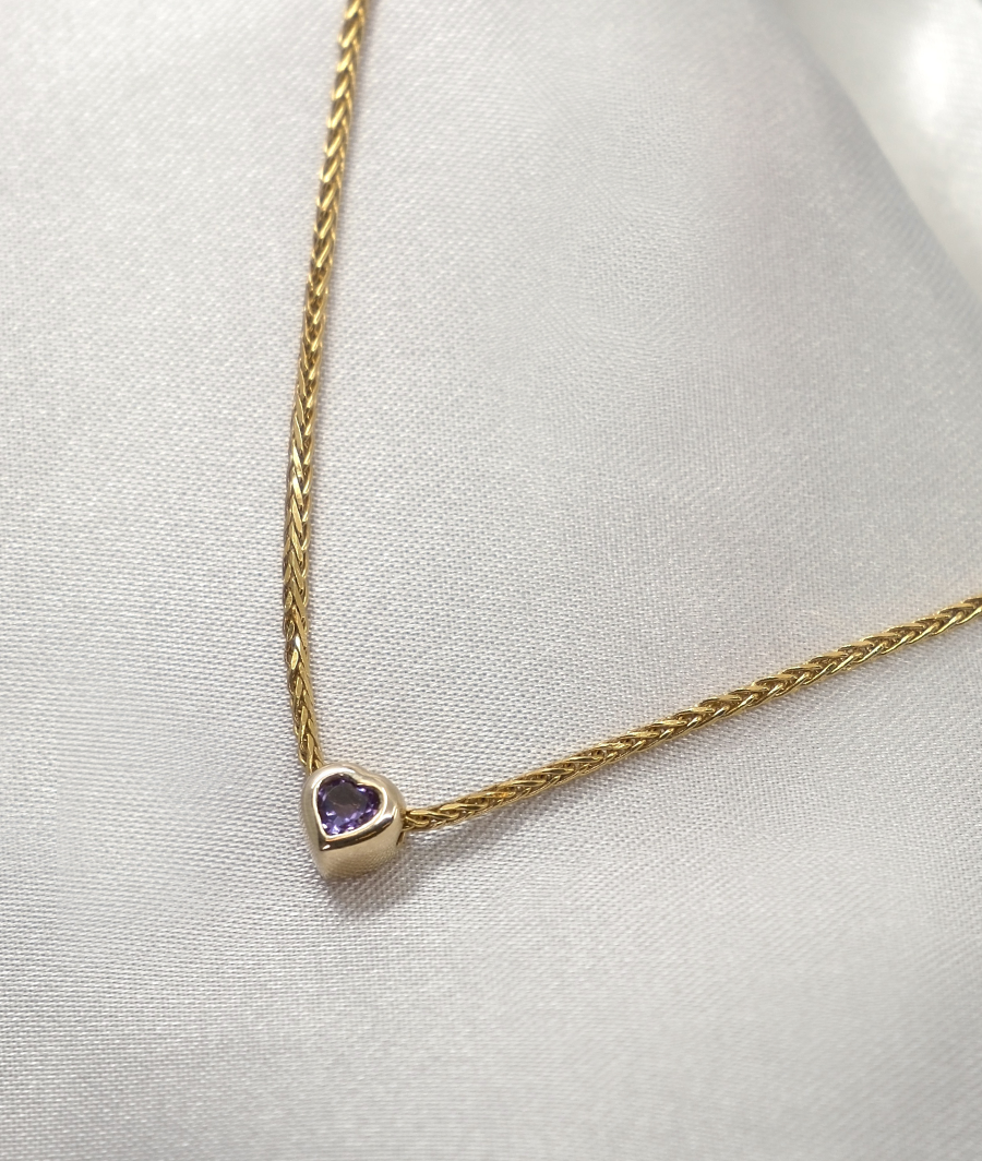 Relique Slider Heart Necklace