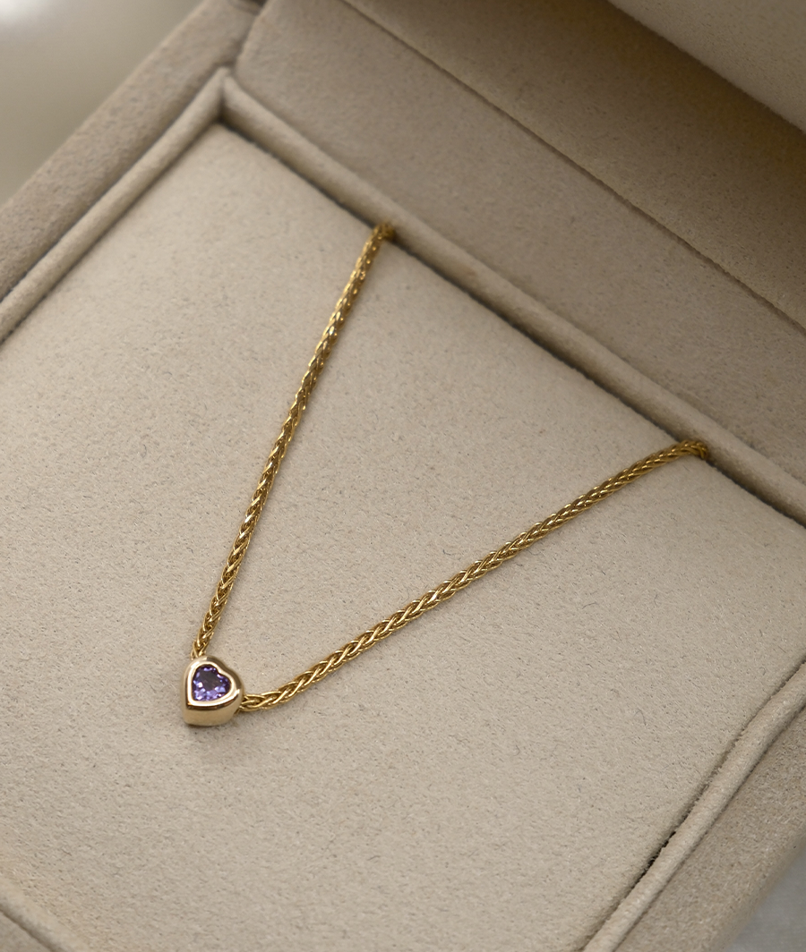 Relique Slider Heart Necklace