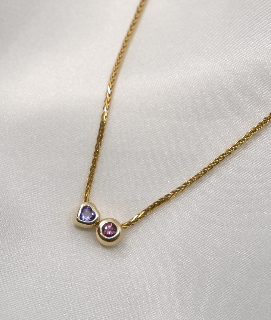 Relique Slider Heart Necklace