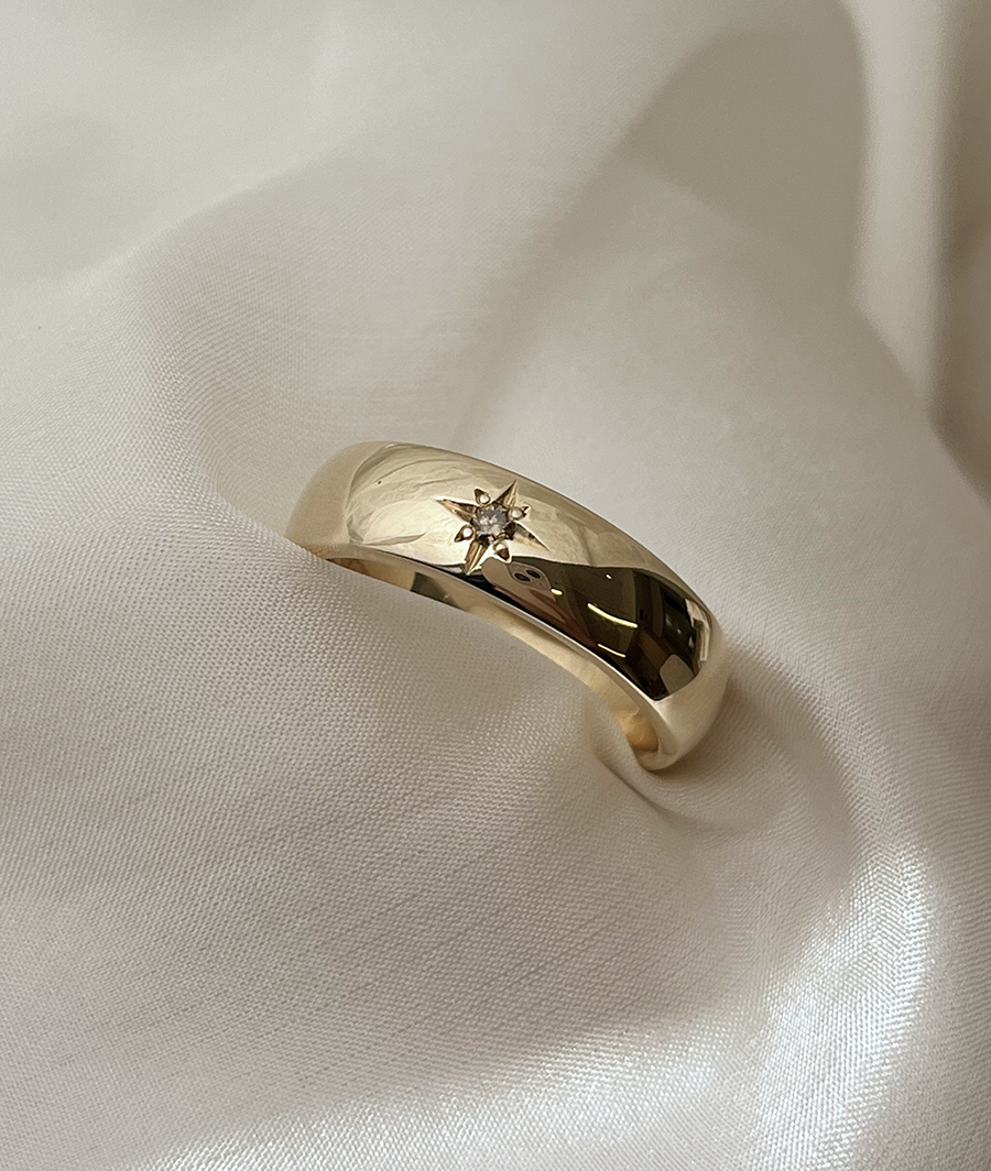 Men's Rounded Band 6.5mm