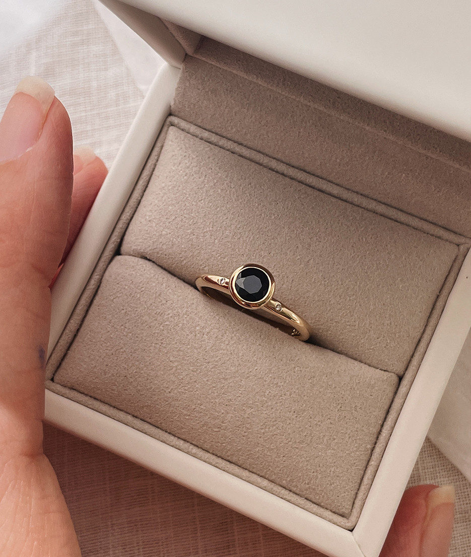 Sapphire Fine Solitaire