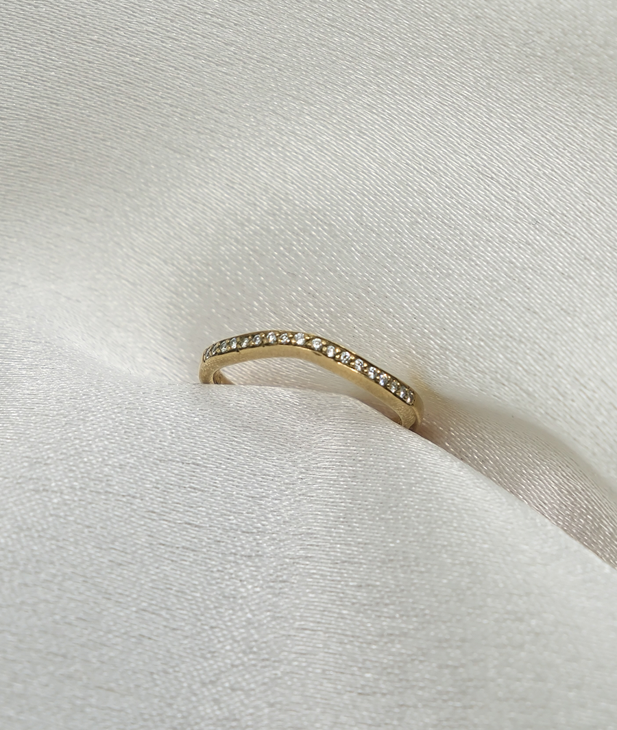 Shimmer Wave Ring