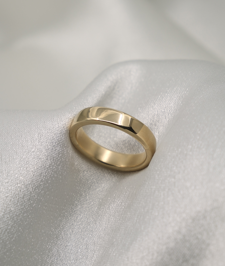 Men's Square Band 5mm