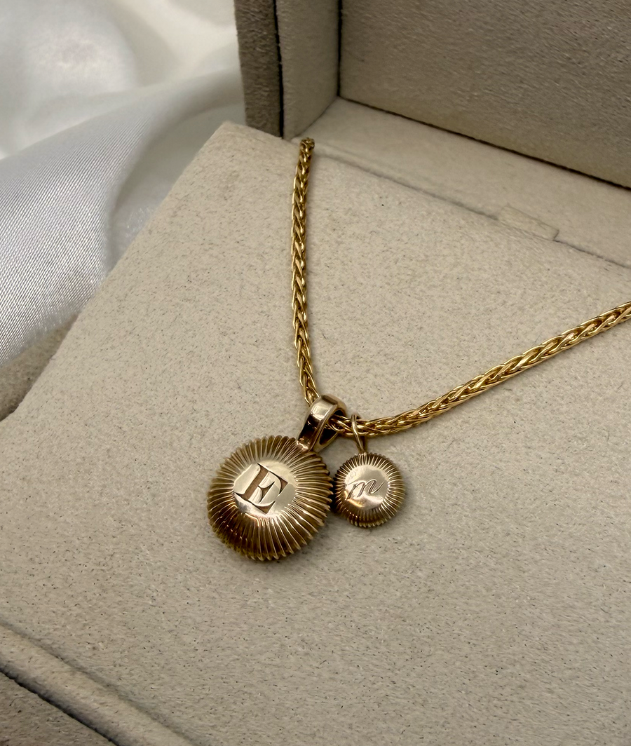 Talisman Duette Initial Necklace