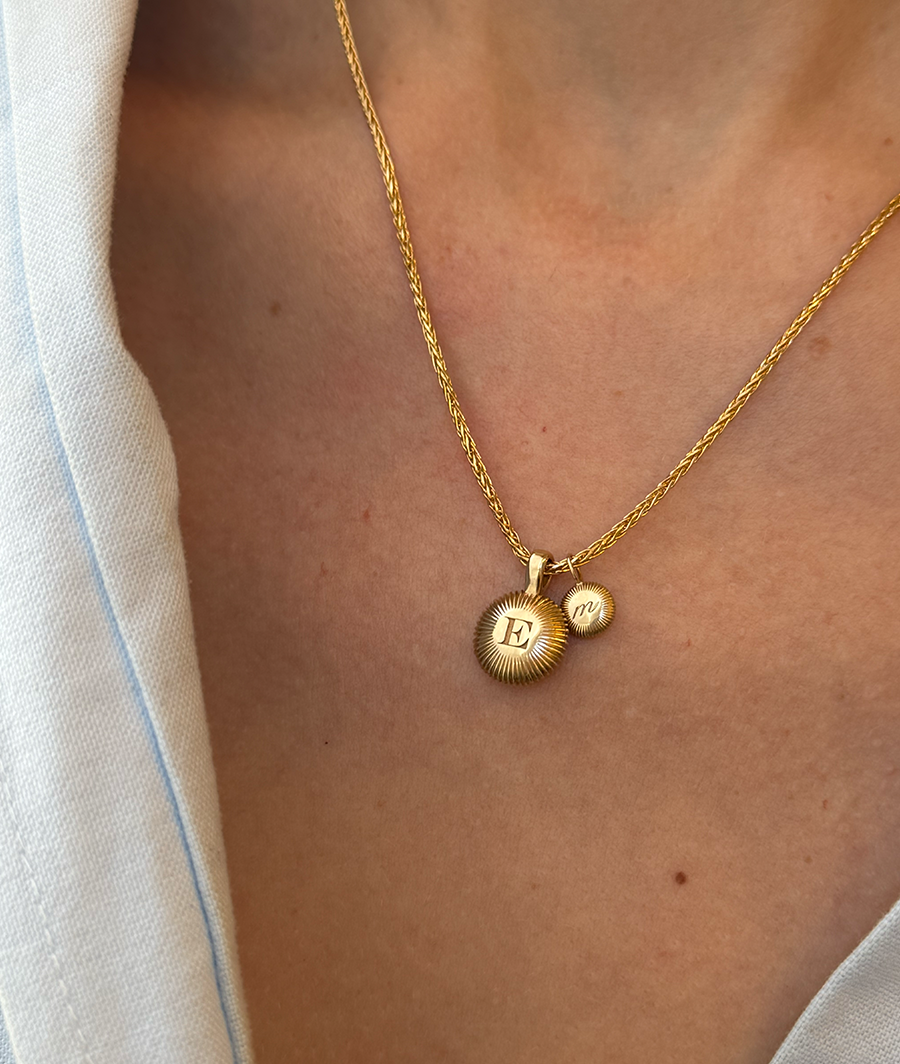 Talisman Duette Initial Necklace