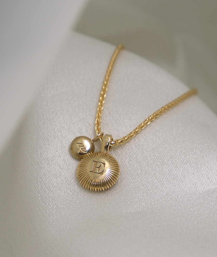 Talisman Duette Initial Necklace