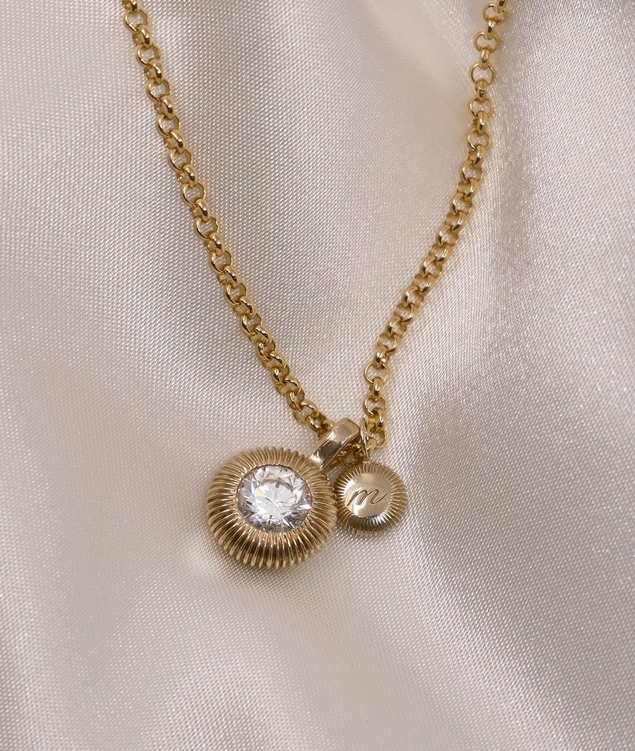 Talisman Pendant Necklace Plain Small