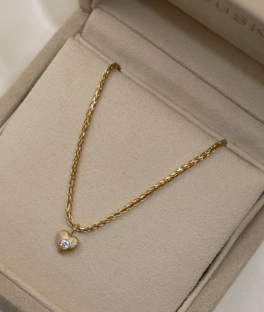 Talisman Small Heart with Stone