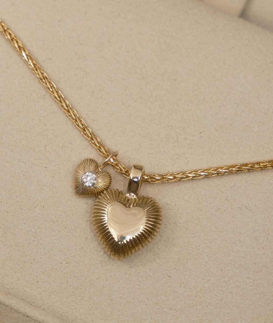 Talisman Small Heart with Stone